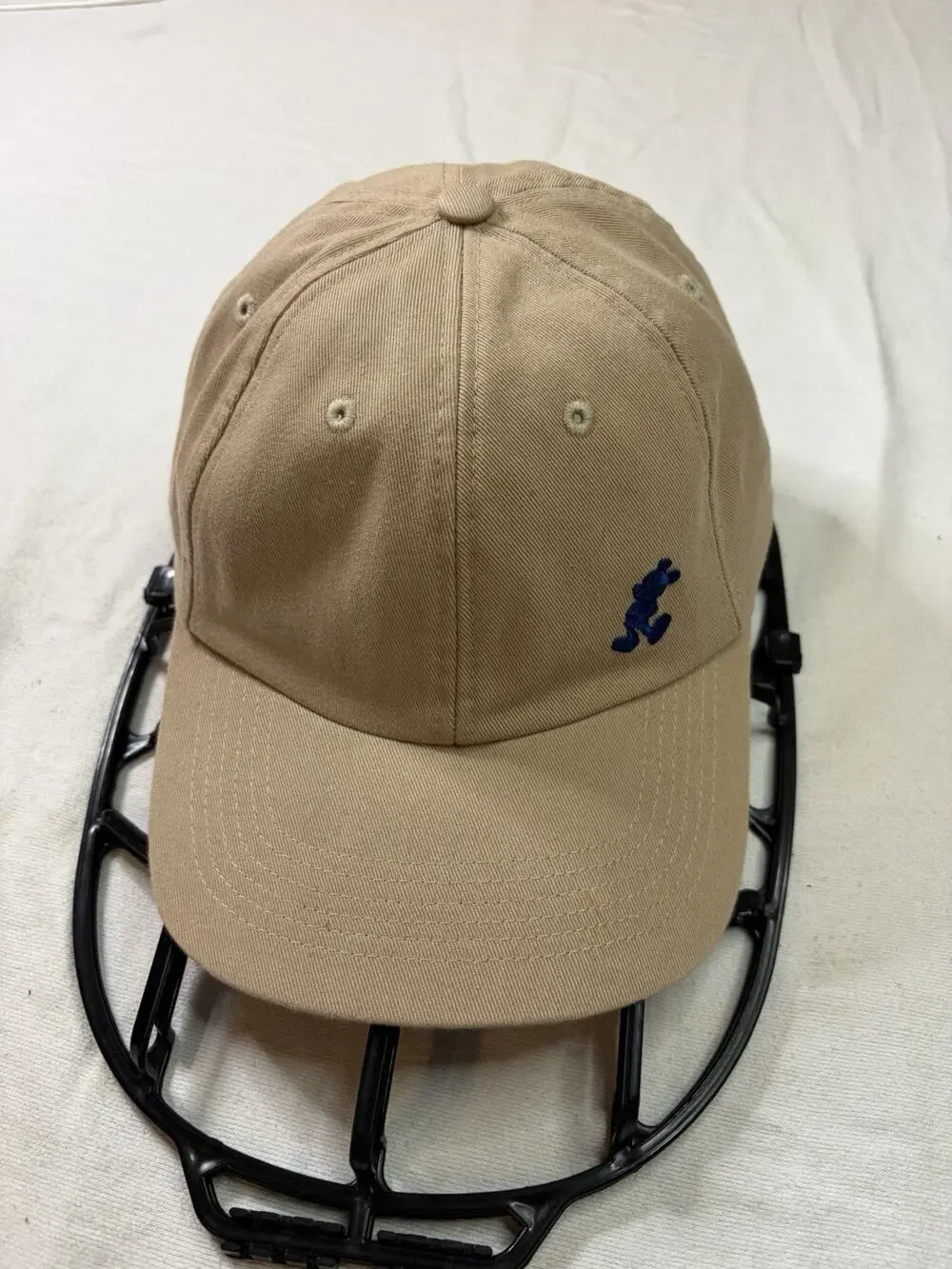 Disney Parks Mickey Mouse Dad Hat Adult Khaki Cotton Adjustable Baseball Cap